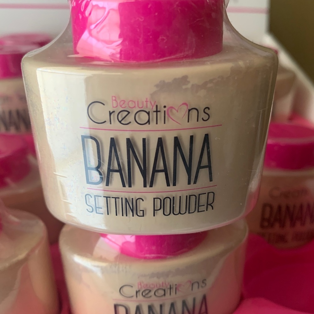 Banana Setting Powder for Makeup Foundation
